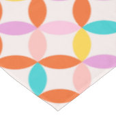 Kleurrijk Midden-eeuws modern retro Abstract patro Tafelkleed (Gekanteld)