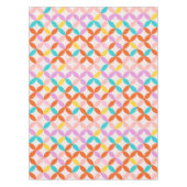 Kleurrijk Midden-eeuws modern retro Abstract patro Tafelkleed (Voorkant)