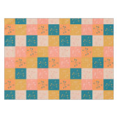 Kleurrijk middenpatroon van modern atoommotif tafelkleed (Voorkant (Horizontaal))