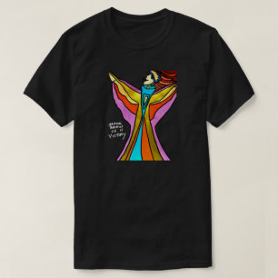 Kleurrijk, Mindful, Pop Art T Shirt! T-Shirt