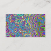 Kleurrijk mineraal visitekaartje (Achterkant)
