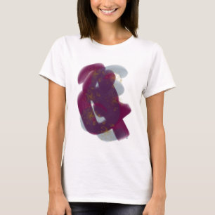 Kleurrijk minimaal Abstract kunstwerk genderneutra T-shirt