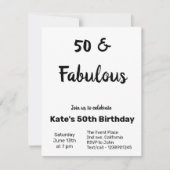 Kleurrijk minimaal jouw tekst afbeelding toevoegen kaart (Voorkant)