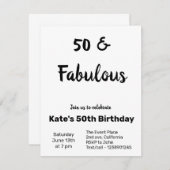 Kleurrijk minimaal jouw tekst afbeelding toevoegen kaart (Voorkant / Achterkant)