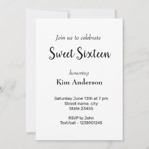 Kleurrijk minimaal jouw tekst afbeelding toevoegen kaart