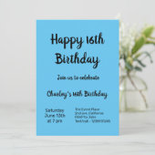 Kleurrijk minimaal jouw tekst afbeelding toevoegen kaart (Staand voorkant)