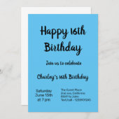 Kleurrijk minimaal jouw tekst afbeelding toevoegen kaart (Voorkant / Achterkant)