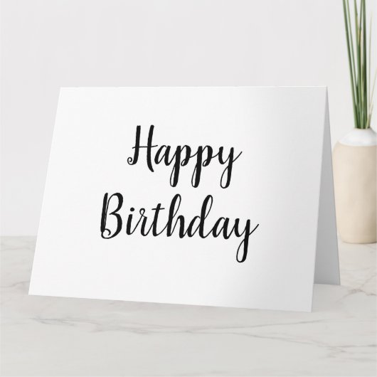 Kleurrijk minimaal jouw tekst afbeelding toevoegen kaart (Voorkant)