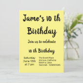 Kleurrijk minimaal jouw tekst afbeelding toevoegen kaart (Staand voorkant)