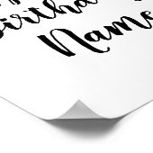 Kleurrijk minimaal jouw tekst afbeelding toevoegen poster (Hoek)