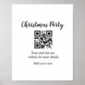 Kleurrijk minimaal jouw tekst afbeelding toevoegen poster (Voorkant)