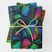 Kleurrijk modern Abstract Inpakpapier Vel (In situ)