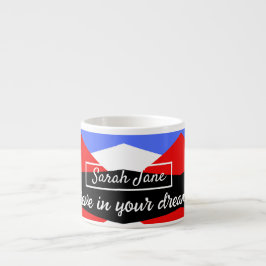 Kleurrijk modern Abstract | inspirerend prijsopgav Espresso Kop