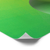 Kleurrijk modern Abstract kunstblauw rood geel Poster (Hoek)