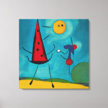 Kleurrijk Modern Abstractste Hallo