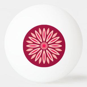 KLEURRIJK MODERN BLOEMEN CADOCHTER ZUSTER MOM PINGPONGBAL