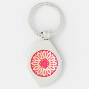 KLEURRIJK MODERN BLOEMENGEschenk DOCHTER ZUSTER MO Sleutelhanger