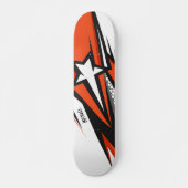 Kleurrijk Modern Geometrisch Abstract Sterpatroon Persoonlijk Skateboard (Voorkant)