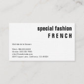 Kleurrijk modern geometrisch ontwerp visitekaartje (Achterkant)