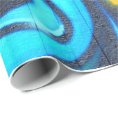 Kleurrijk modern graffiti Street Art Schilderen Cadeaupapier (Rol Hoek)