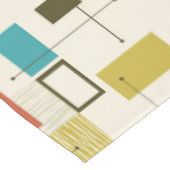 Kleurrijk modern midden-eeuws geometrisch patroon tafelkleed (Gekanteld)