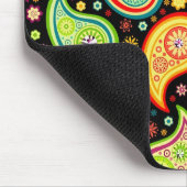 Kleurrijk Modern Paisley Patroon 4 Muismat (Hoek)