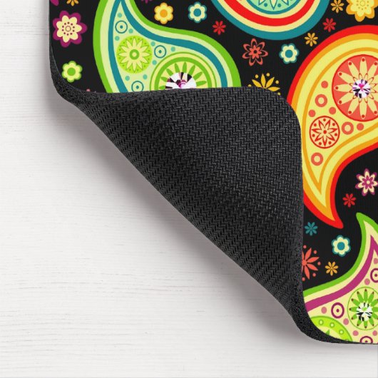 Kleurrijk Modern Paisley Patroon 4 Muismat (Hoek)