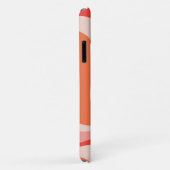 Kleurrijk modern retro golfontwerp Case-Mate iPhone case (Achterkant/rechts)