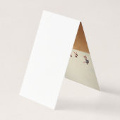 Kleurrijk Modern Script New Years Party Gevouwen K Kaart (Achterkant)