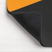 Kleurrijk modern strepenpatroon gel muismat (Hoek)