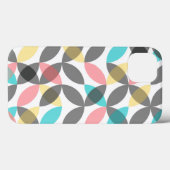 Kleurrijk, modern, vrolijk cirkelvormig geometrisc Case-Mate iPhone case (Achterkant (horizontaal))