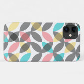 Kleurrijk, modern, vrolijk cirkelvormig geometrisc Case-Mate iPhone case (Achterkant (horizontaal))
