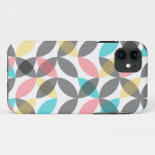 Kleurrijk, modern, vrolijk cirkelvormig geometrisc Case-Mate iPhone case (Achterkant (horizontaal))