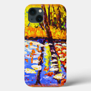 Kleurrijk moerasbos. Koop nu iPhone 13 Hoesje