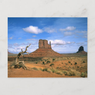 Kleurrijk Monument Valley handschoenen in Utah USA Briefkaart