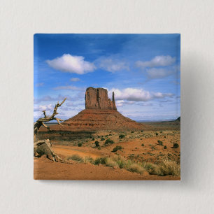 Kleurrijk Monument Valley-wanten in Utah USA Vierkante Button 5,1 Cm