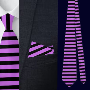 Kleurrijk Mooie Strepenpatroon Necktie Stropdas