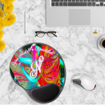 Kleurrijk Motivatie monogram vloeibaar Abstract