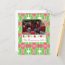 Kleurrijk Mozaïek Foto Briefkaart