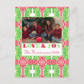 Kleurrijk Mozaïek Foto Briefkaart (Voorkant)