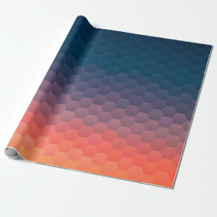 Kleurrijk mozaïek. Geometrische hipster retro back Cadeaupapier
