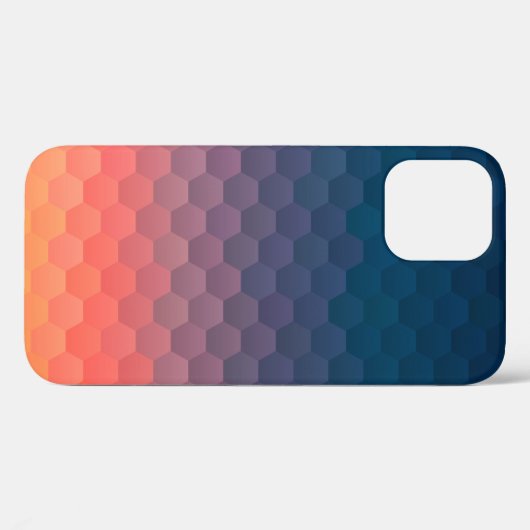 Kleurrijk mozaïek. Geometrische hipster retro back Case-Mate iPhone Case (Achterkant (horizontaal))