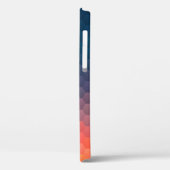 Kleurrijk mozaïek. Geometrische hipster retro back Case-Mate iPhone Case (Achterkant / Links)