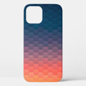 Kleurrijk mozaïek. Geometrische hipster retro back Case-Mate iPhone Case (Achterkant)