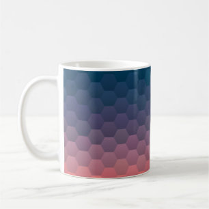 Kleurrijk mozaïek. Geometrische hipster retro back Koffiemok