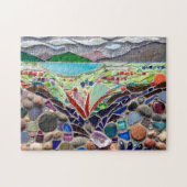 Kleurrijk Mozaïek Legpuzzel (Horizontaal)