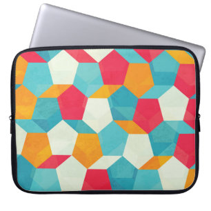 Kleurrijk mozaïek, naadloos artistiek patroon. laptop sleeve