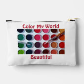 Kleurrijk Multi Color Waterverf Paint Palet Etui (Achterkant)