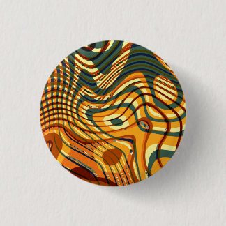 Kleurrijk, naadloos abstract ronde button 3,2 cm