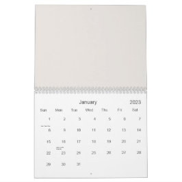 Kleurrijk naadloos patroon met cute olifanten en kalender